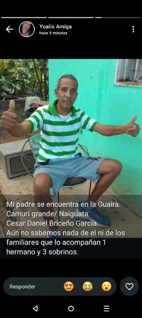 Foto de Cesar Daniel bracero guardia