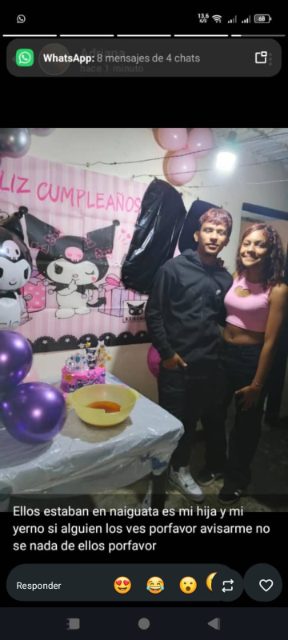 Foto de Camila rada Rómulo Artigas