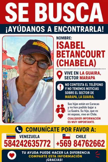 Foto de Isabel Betancourt (Chabela)