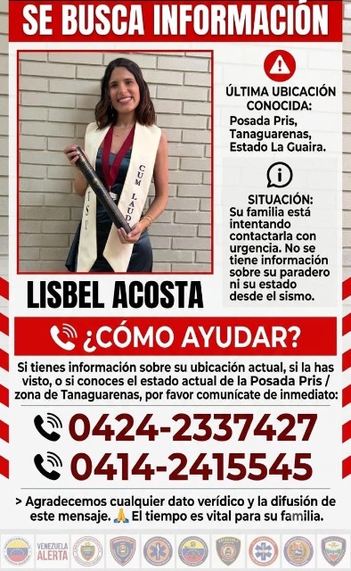 Foto de Lisbel Acosta