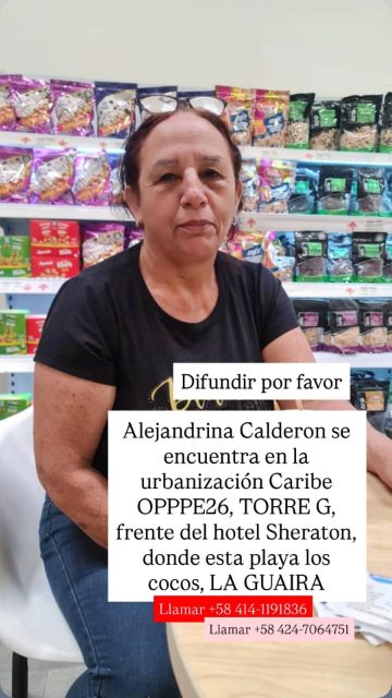 Foto de Alejandrina Calderón