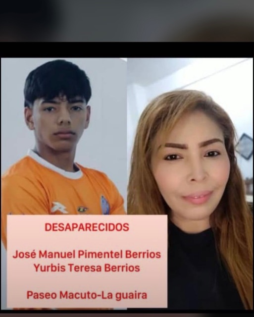 Foto de José Manuel Pimentel Berros y Yurbis Teresa berrios