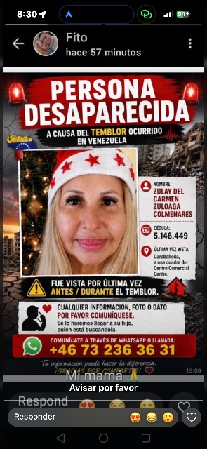 Foto de Zulay del Carmen Zuloaga colmenares