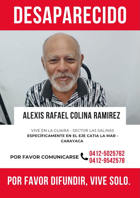 Foto de alexis rafael colina