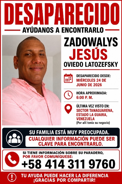Foto de Zadowalys Jesús Oviedo Latozefsky