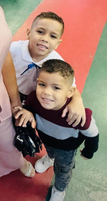 Foto de Juan y Patrick alvarez