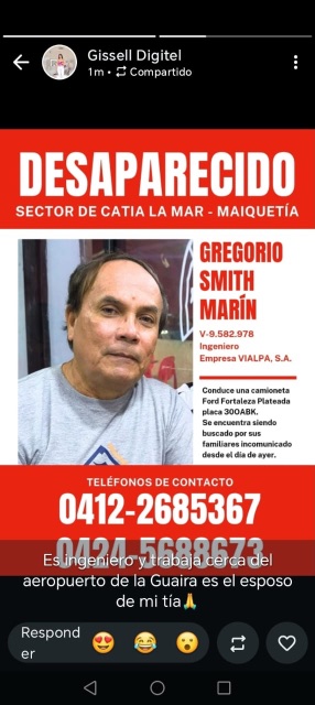 Foto de Gregorio Smith Marín