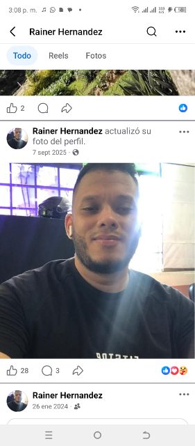 Foto de Rainer José Hernández