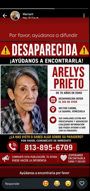Foto de Arelys Prieto