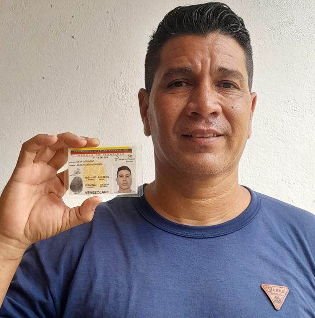 Foto de Alexander Homero Silva Sergent