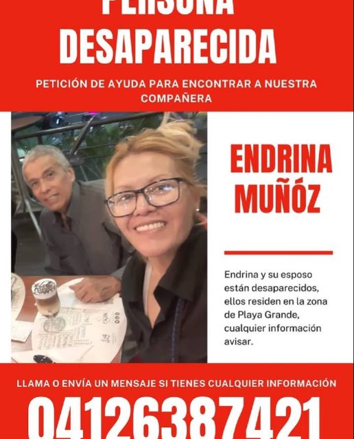 Foto de ENDRINA MUÑOZ Y SU ESPOSO