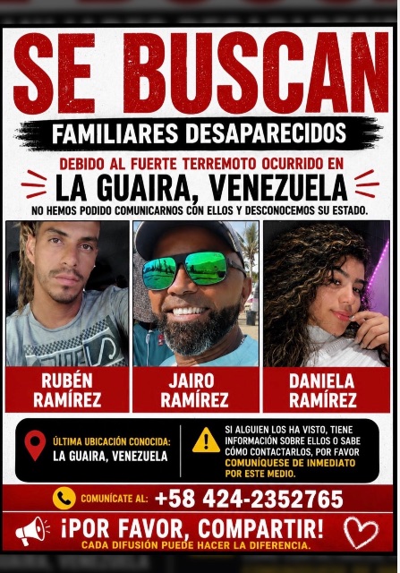 Foto de Daniela Ramírez, Jairo Ramírez, Rubén Ramírez