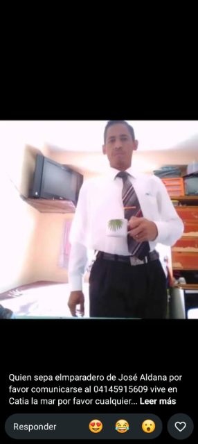 Foto de José Gregorio aldana lara