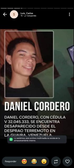 Foto de Daniel Alfredo Cordero Muñoz