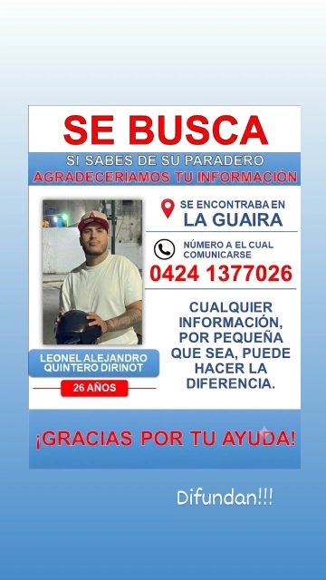 Foto de Leonel Alejandro Quintero