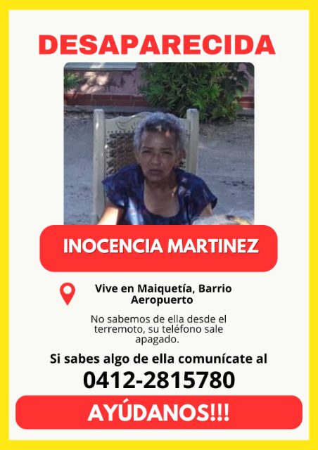 Foto de Inocencia Martínez