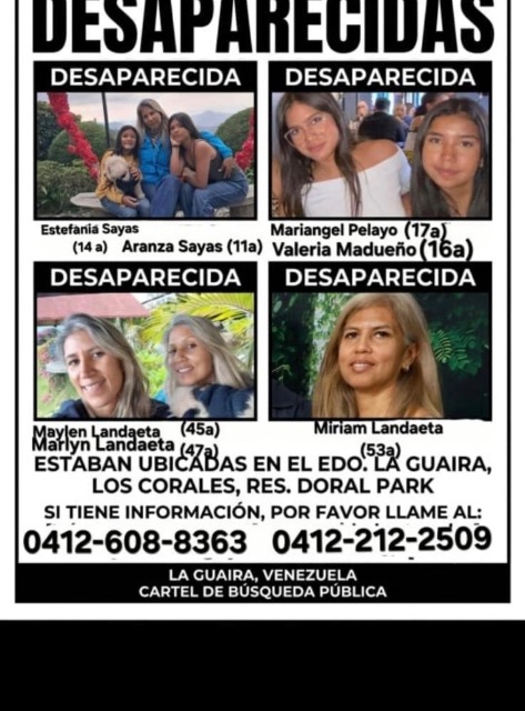 Foto de Estefanía Sayas Aranza Sayas Mariangel Palayo Valerie Madueño Maylen Landaeta Marlyn Landaeta Miriam Landaeta