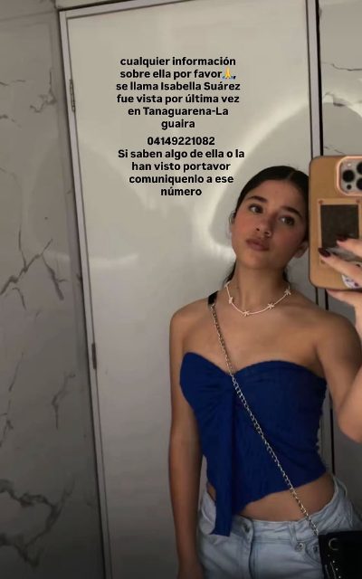 Foto de Isabella Suárez