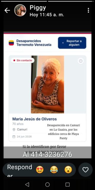 Foto de Maria de Jesús Oliveros de Natera