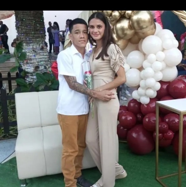 Foto de José Velásquez y Andreina Ojeda