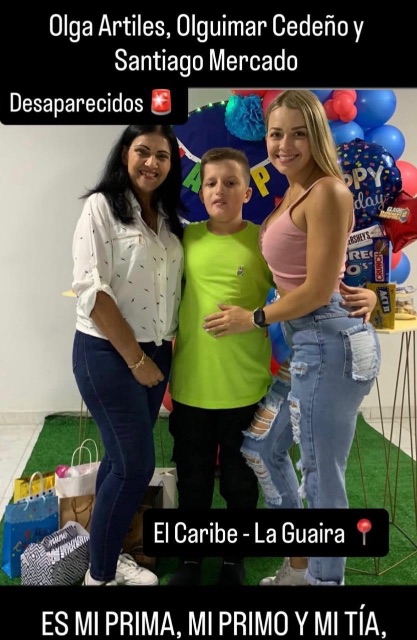 Foto de Olga Artiles y Olguimar cedeño