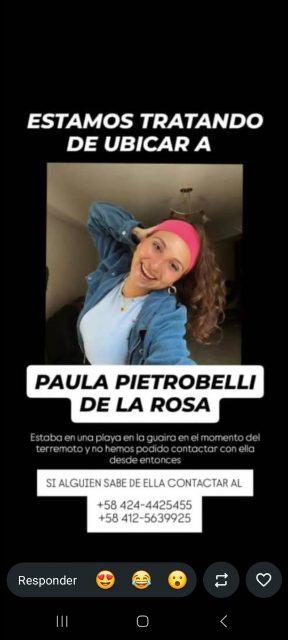 Foto de Paula Pietrobelli de la Rosa