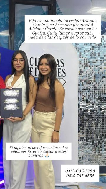 Foto de Arianna García y Adriana García