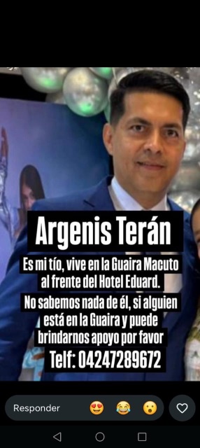 Foto de Argenis Terán