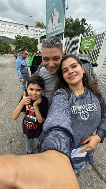 Foto de Diego Nuñes, Nayibetj Lima, Juan Diego Niñez