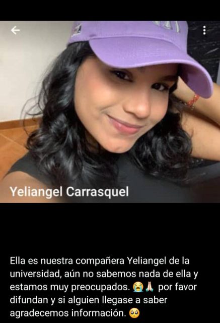 Foto de Yeliangel Carrasquel
