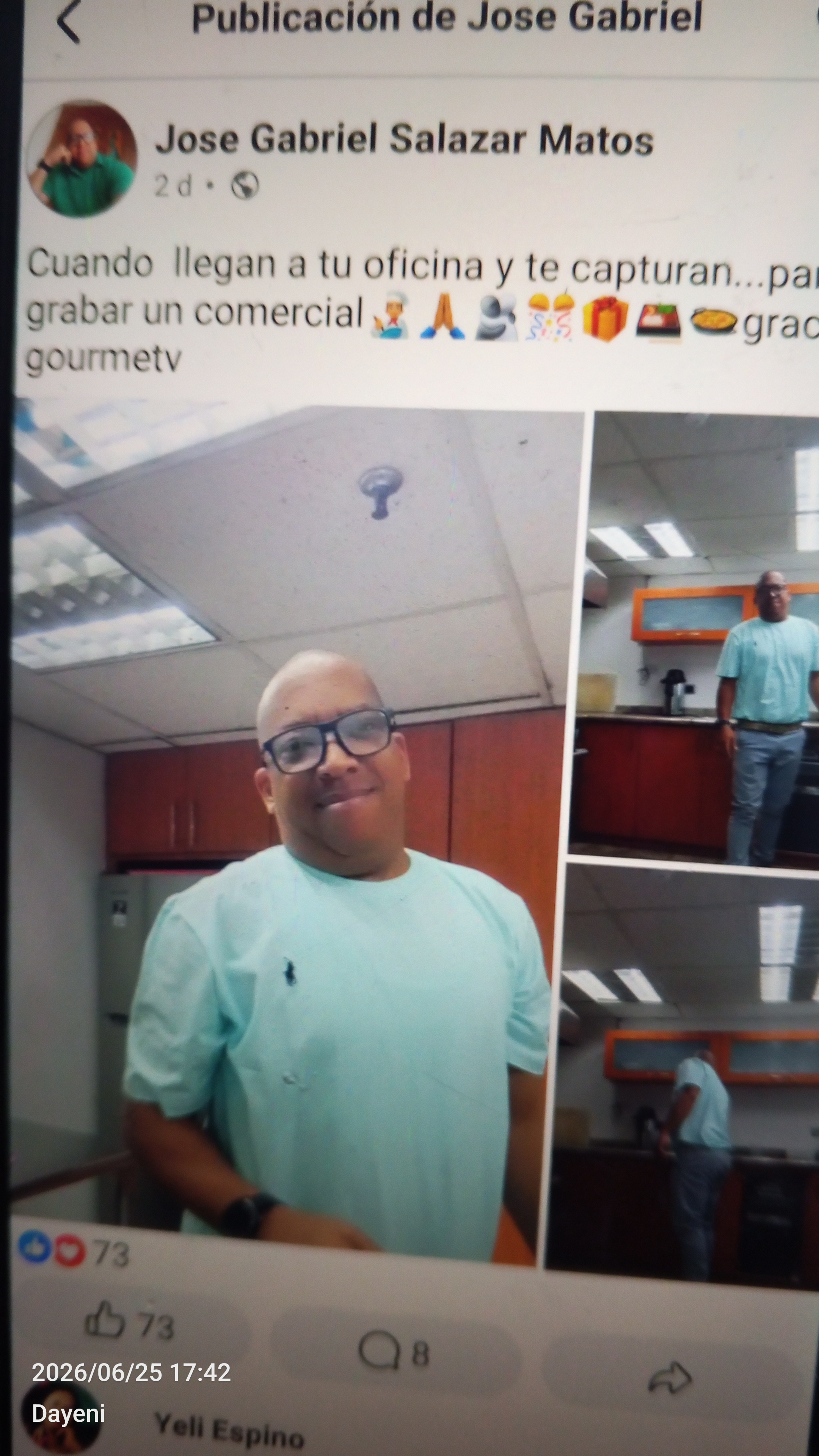 Foto de José Gabriel Salazar matos