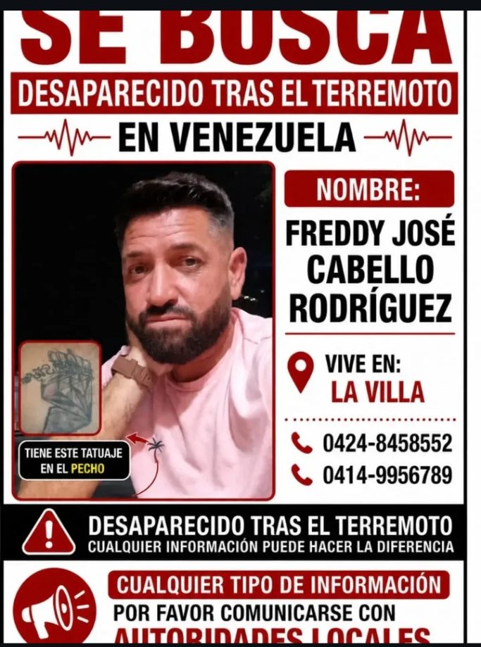 Foto de Freddy José Cabello Rodríguez