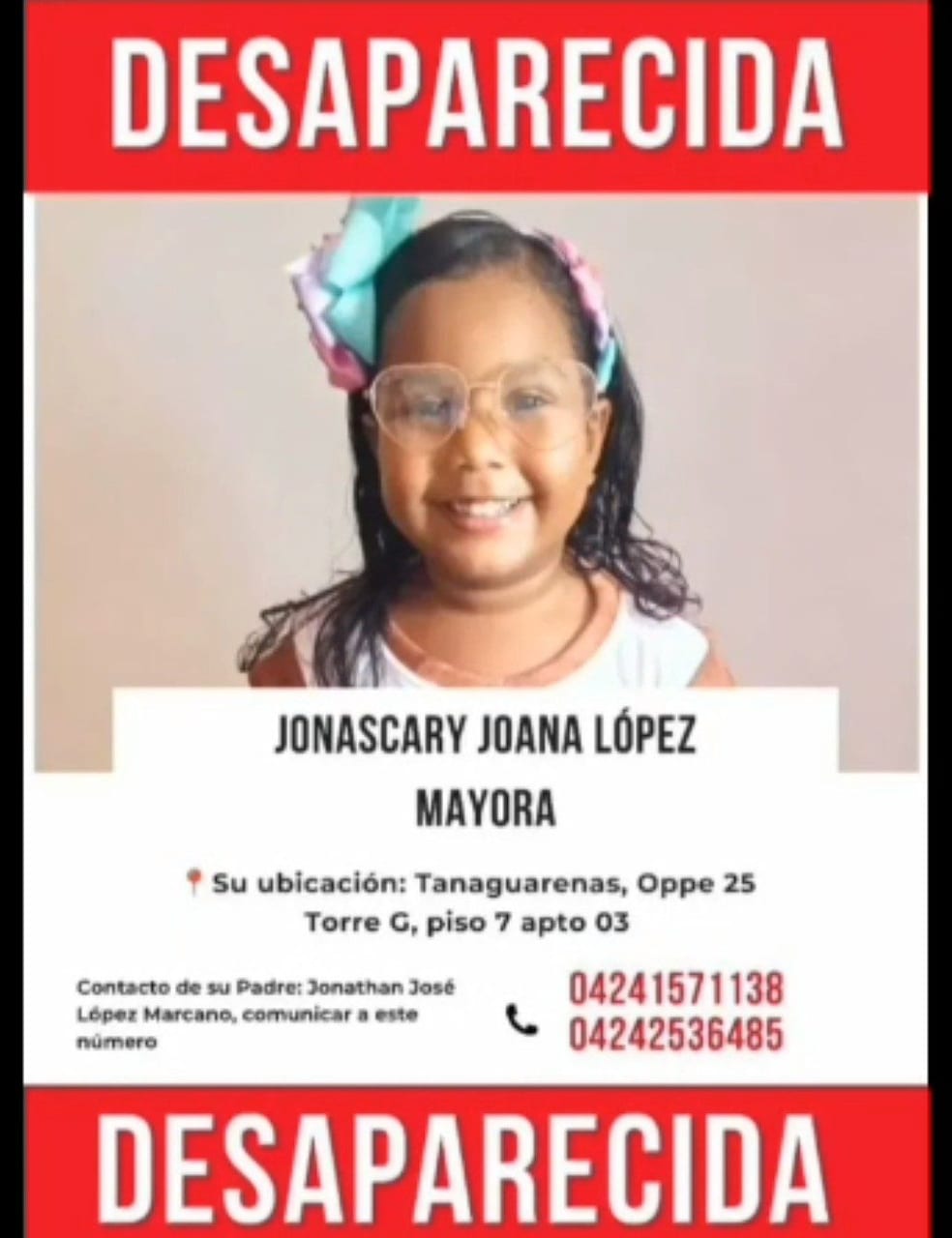Foto de Jonascary Joana López mayora