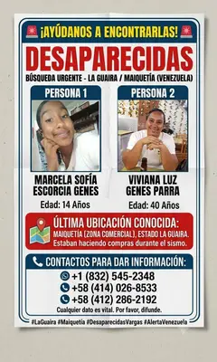 Foto de Viviana Luz Genes Parra y Marcela Escorcia Genes
