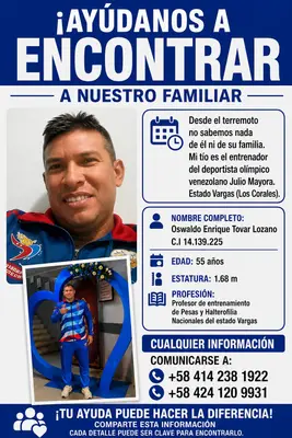 Foto de Oswaldo Enrique Tovar Lozano