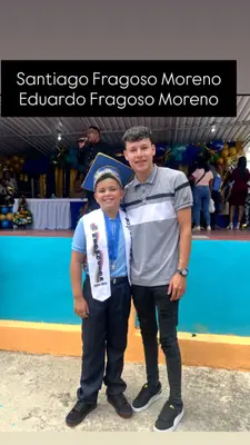 Foto de Neyger Eduardo Fragoso Moreno y Santiago Fragoso Moreno