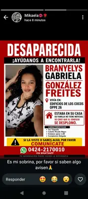 Foto de Branyelys Gabriela González freites