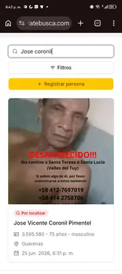 Foto de Jose vicente coronil pimentel