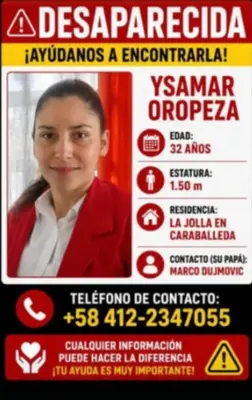 Foto de Ysamar Oropeza
