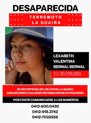 Foto de Lexabeth Valentina Bernal Bernal