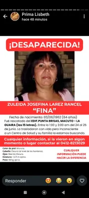 Foto de Zuleida Josefina larez rancel