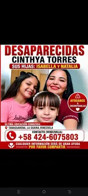 Foto de Cyntia torres e hijas
