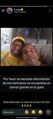Foto de Daniel y cesar briceño