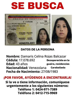 Foto de Damaris Celina Rojas Balcazar