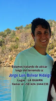 Foto de Jorge Luis bolívar hidalgo