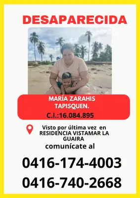 Foto de María Zarahis Tapisquen