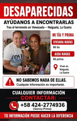 Foto de Viviana Navas y Aida Navas