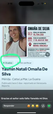 Foto de Yasmin Nathali Omaña Rangel