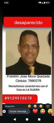 Foto de Franklin José Mora Quezada
