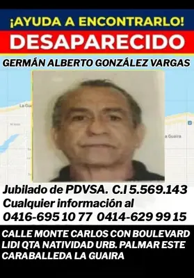 Foto de Germán Alberto González Vargas